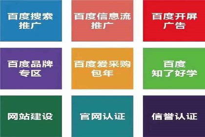 成功运用百度推广代理的五大行业案例
